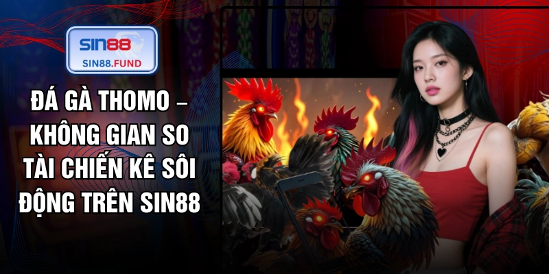 Đá Gà Thomo – Không Gian So Tài Chiến Kê Sôi Động Trên SIN88