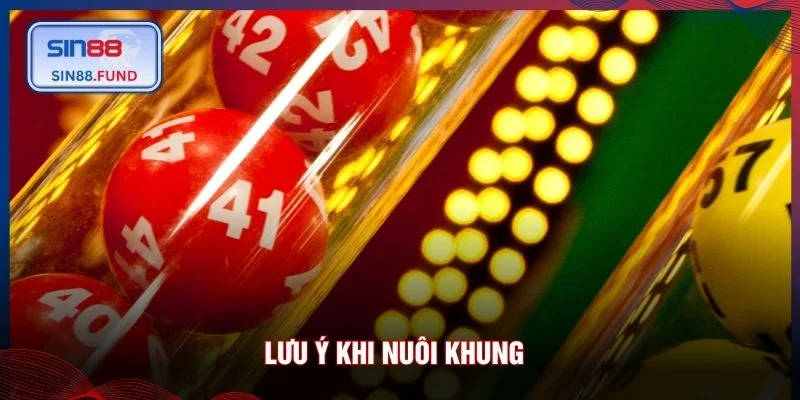 Lưu ý khi nuôi khung