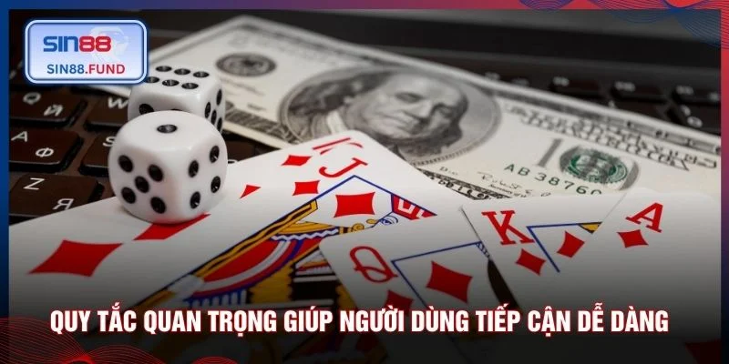 Quy tắc quan trọng giúp người dùng tiếp cận dễ dàng