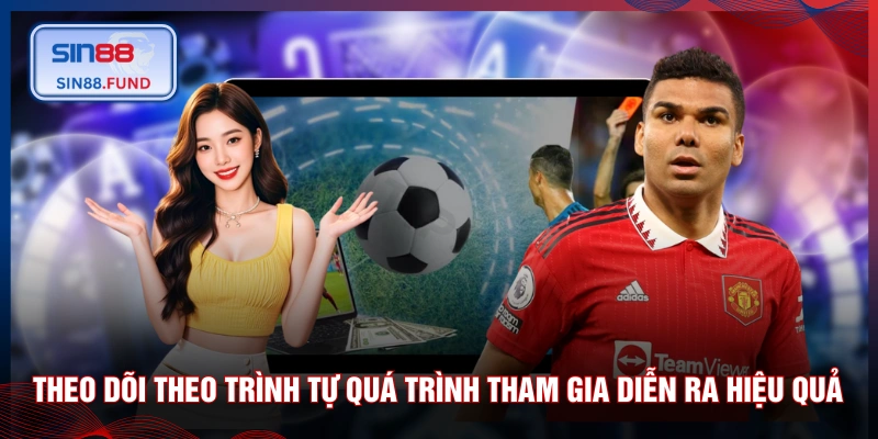 Theo dõi theo trình tự giúp quá trình tham gia diễn ra hiệu quả