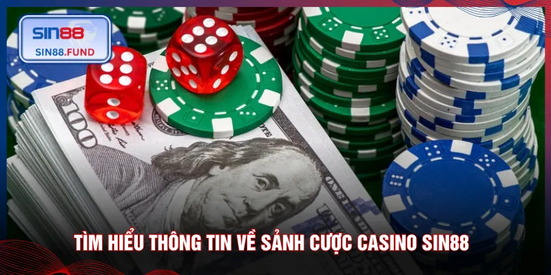 Tìm hiểu thông tin về sảnh cược casino SIN88